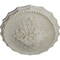 Ekena Millwork Oxford Ceiling Medallion, Hand-Painted Pot of Cream Crackle, 16 7/8"W x 11 3/4"H x 1 1/2"P CM16OXPCC - alternate 2